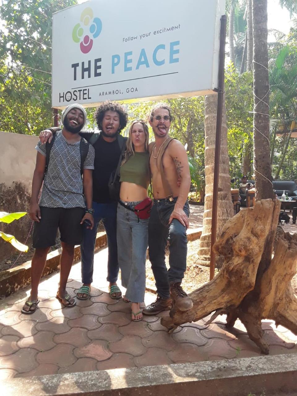 The Peace Hostel - Arambol, Goa Exterior photo